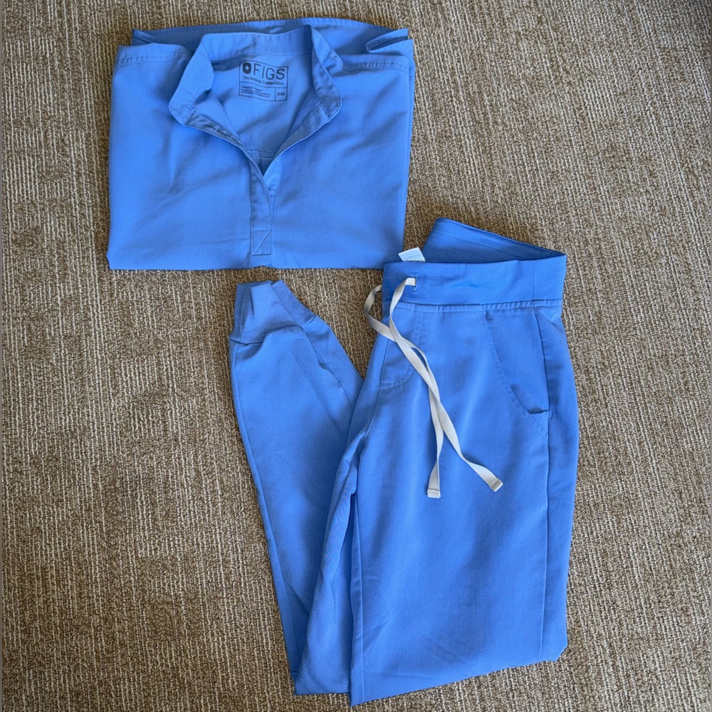 FIGS Ceil Blue Set - XXS/XS